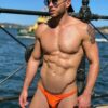 Aussie Flag Super Slim Thong Briefs