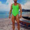 Race Back Brazilian 3/4 Bum One Piece