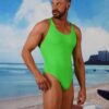 Race Back Brazilian 3/4 Bum One Piece