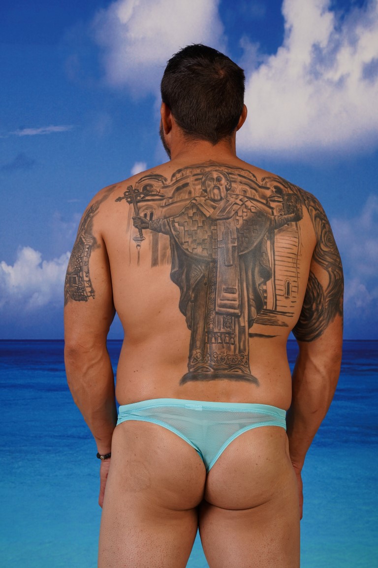 Mesh Regular Thong Briefs