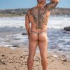 Aussie Flag Fixed Front Adjustable G-String Back