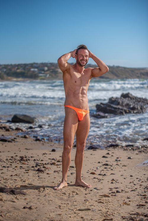 Aussie Flag Super Slim Thong Briefs