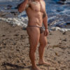 Mesh Slideable Front Adjustable G-String Back