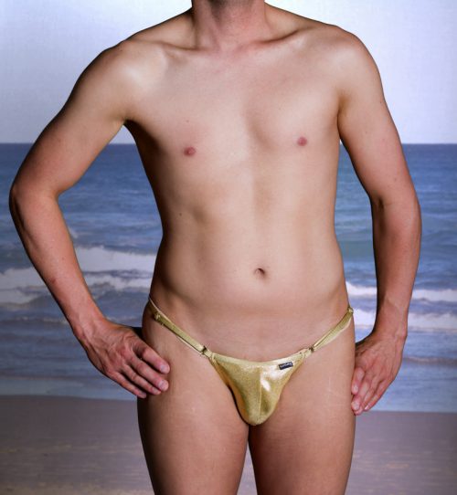 Aussie Flag Fixed Hook Adjustable Sides Micro Briefs