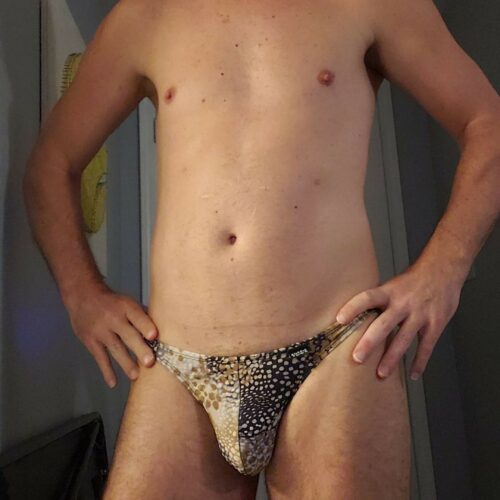 Aussie Flag Super Slim Thong Briefs
