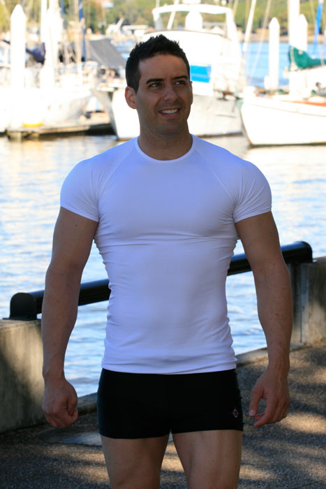 Muscle Short Sleeve Top