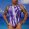 Action back Thong Medium Leg Male Swimsuit