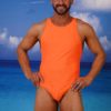 Action back Medium Leg Male Swimsuit