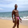 Men's adjust-able Sides Super Slim Thong
