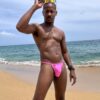 Men's adjust-able Sides Super Slim Thong