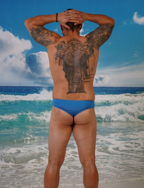 Male Protruding Hipster Thong