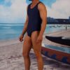 Full Back Low Leg Thong One Piece