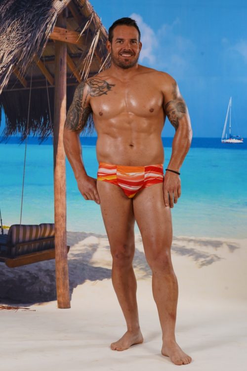 Shaped Front Slim Mini Trunks
