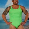 Male Athletic Back One Piece