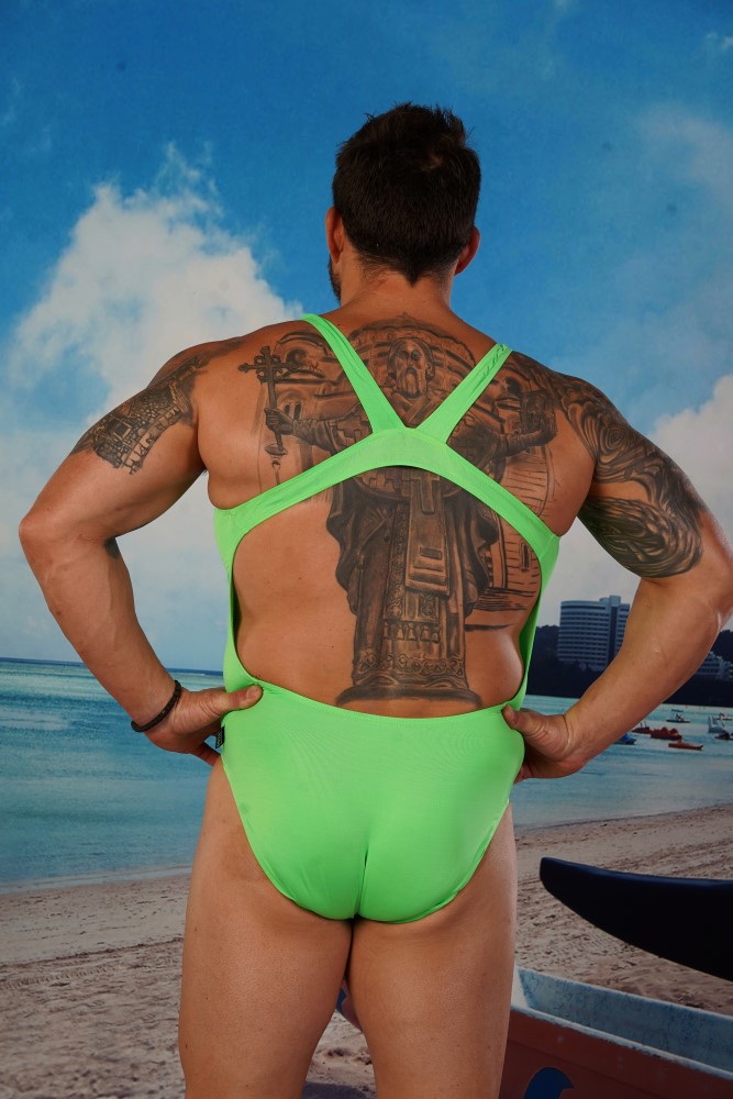 Male Athletic Back One Piece