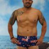 Aussie Flag Spunky Trunks-Oz