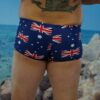 Aussie Flag Spunky Trunks-Oz