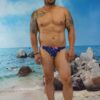 Aussie Flag Male Brazilian 3/4 Bum Briefs-Oz