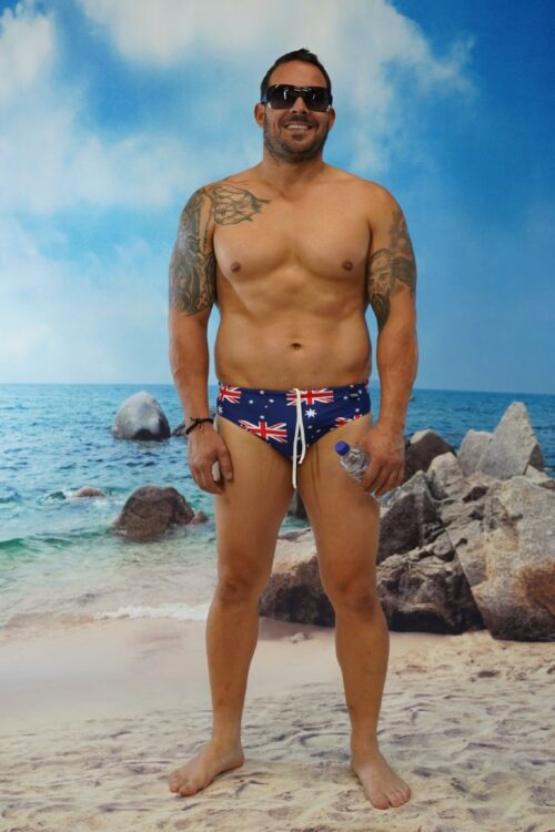 Aussie Flag Regular Briefs-Oz