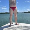 Male Scrunched/ Ruched Bum- Brazilian 3/4 Briefs
