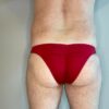 Male Scrunched/ Ruched Bum- Brazilian 3/4 Briefs