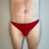 Male Scrunched/ Ruched Bum- Brazilian 3/4 Briefs