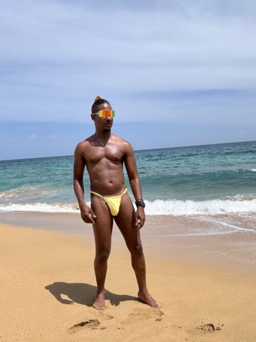 Sexy Slide-able Front & Back Speedos