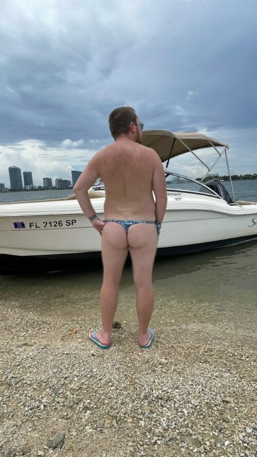 Tie Sides Super Slim Thong