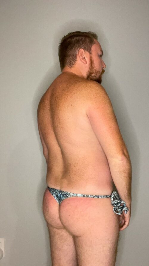 Tie Sides Super Slim Thong