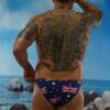 Aussie flag European Cut Briefs-OZ
