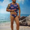 Australian Flag Muscle Singlet Top-OZ