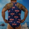 Australian Flag Muscle Singlet Top-OZ