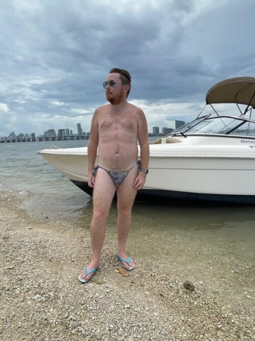 Sexy Slide-able Front & Back Tie Sides Speedos