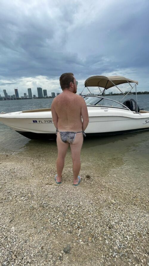 Sexy Slide-able Front & Back Tie Sides Speedos