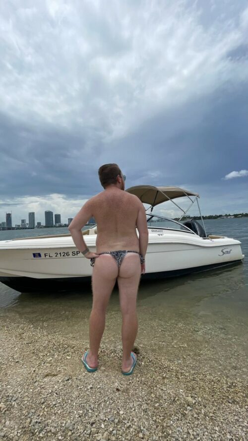Sexy Slide-able Front & Back Tie Sides Speedos