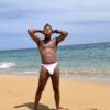 Aussie Flag Male Protruding Front, Rio Butt Briefs