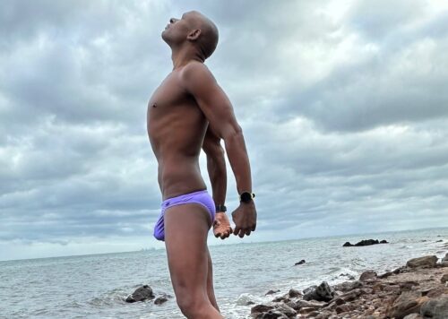 Protruding pouch Surf European Cut Swim Briefs