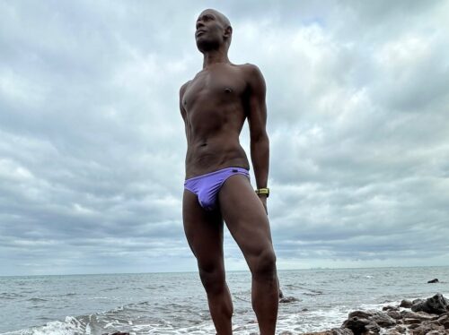 Protruding pouch Surf European Cut Swim Briefs