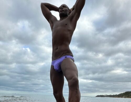Protruding pouch Surf European Cut Swim Briefs