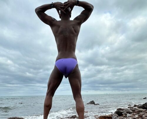 Protruding pouch Surf European Cut Swim Briefs